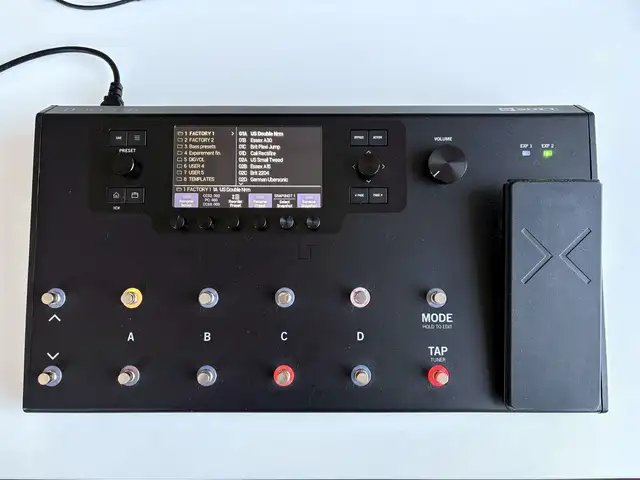 Line 6 helix lt with original backpack, Limassol — Germasogeia Tourist Area