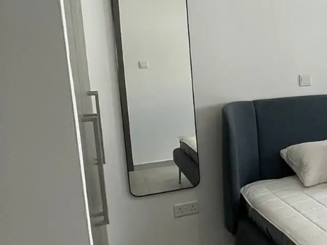 Ikea black metal frame full length wall mirror, Επαρχία Αμμοχώστου — Κάππαρη