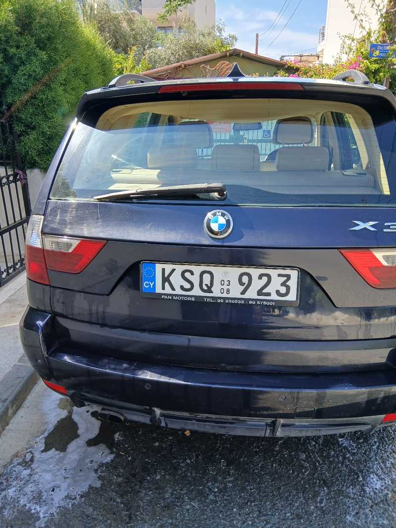 2008 BMW X3 2,0L 2008 Cyprus