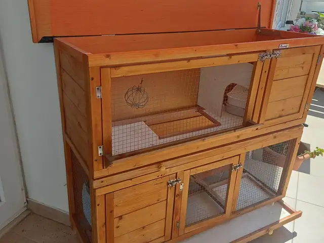 Pawhut rodent cage 122x48x100cm, Larnaca — Aradippou - Agios Fanourios