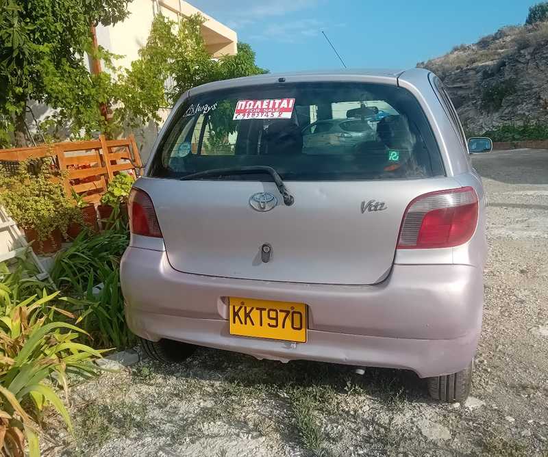 2001 Toyota Vitz 1,0L 2001 Cyprus