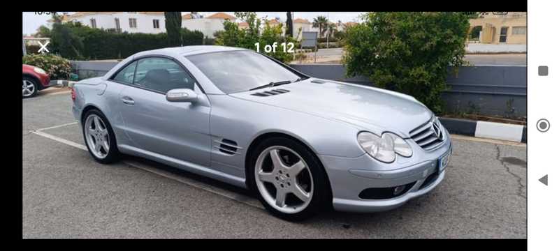 2004 Mercedes-Benz SL-Class 3,7L 2004 Cyprus