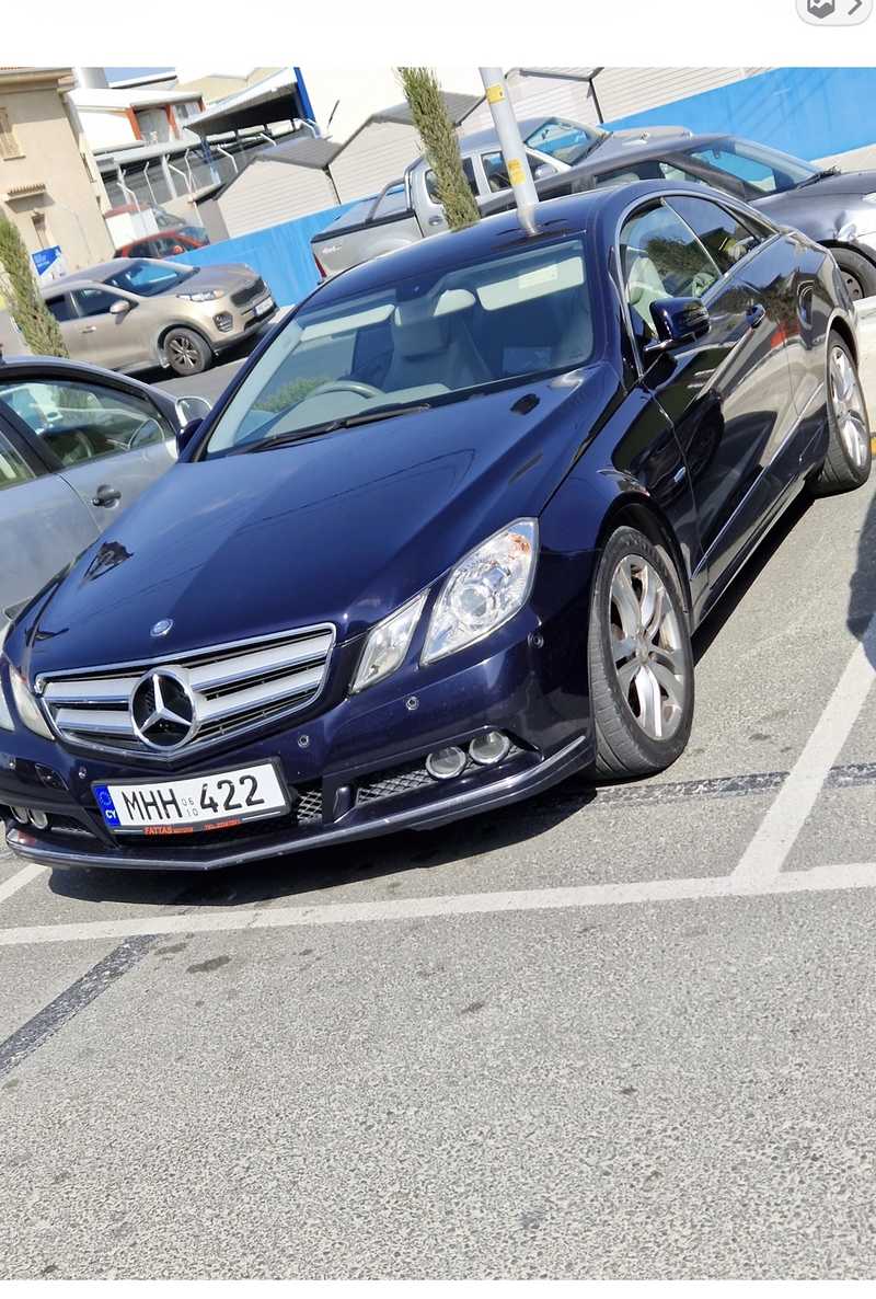 2010 Mercedes-Benz E-Class 2,5L 2010 Cyprus
