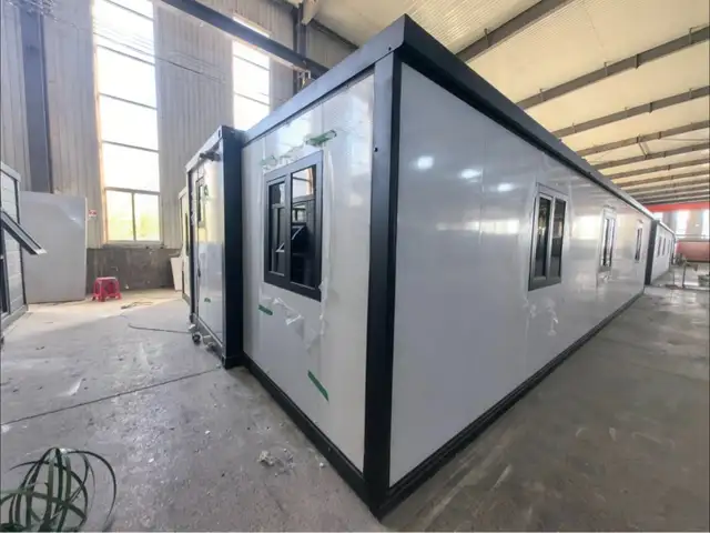 New 77 m² expandable container home, 3 rooms + open living room + kitchen + bath, Επαρχία Λάρνακας — Σκαρίνου