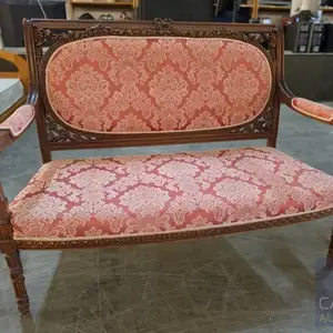 French louis xvi revival style carved walnut canape sofa, Επαρχία Λεμεσού — Ύψωνας