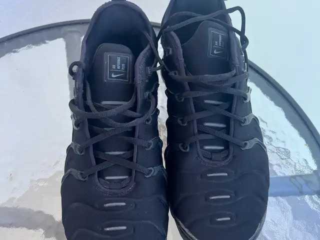 Nike air vapormax plus triple black, size 44.5, Limassol — Limassol - Agia Fyla