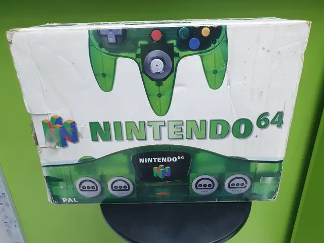 Nintendo 64 jungle green console fully complete in box ultra rare pal, Επαρχία Λευκωσίας — Άγιοι Ομολογητές