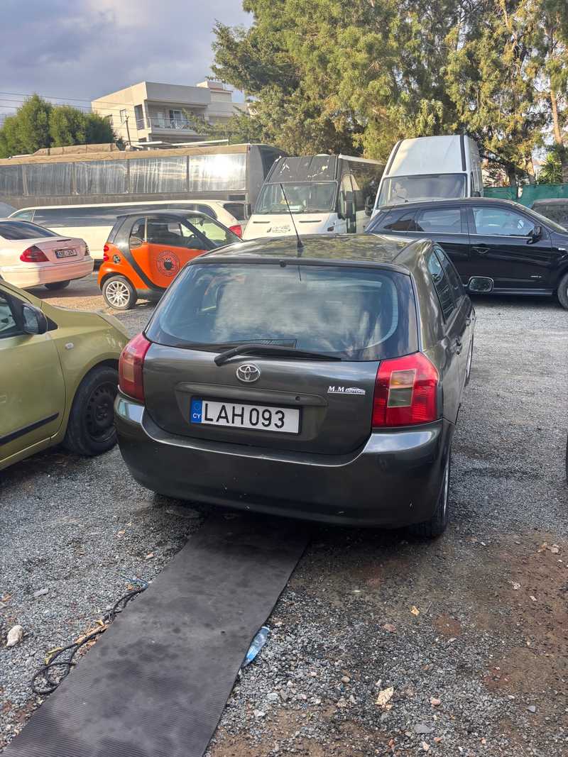 2004 Toyota Corolla 1,3L 2004 Cyprus