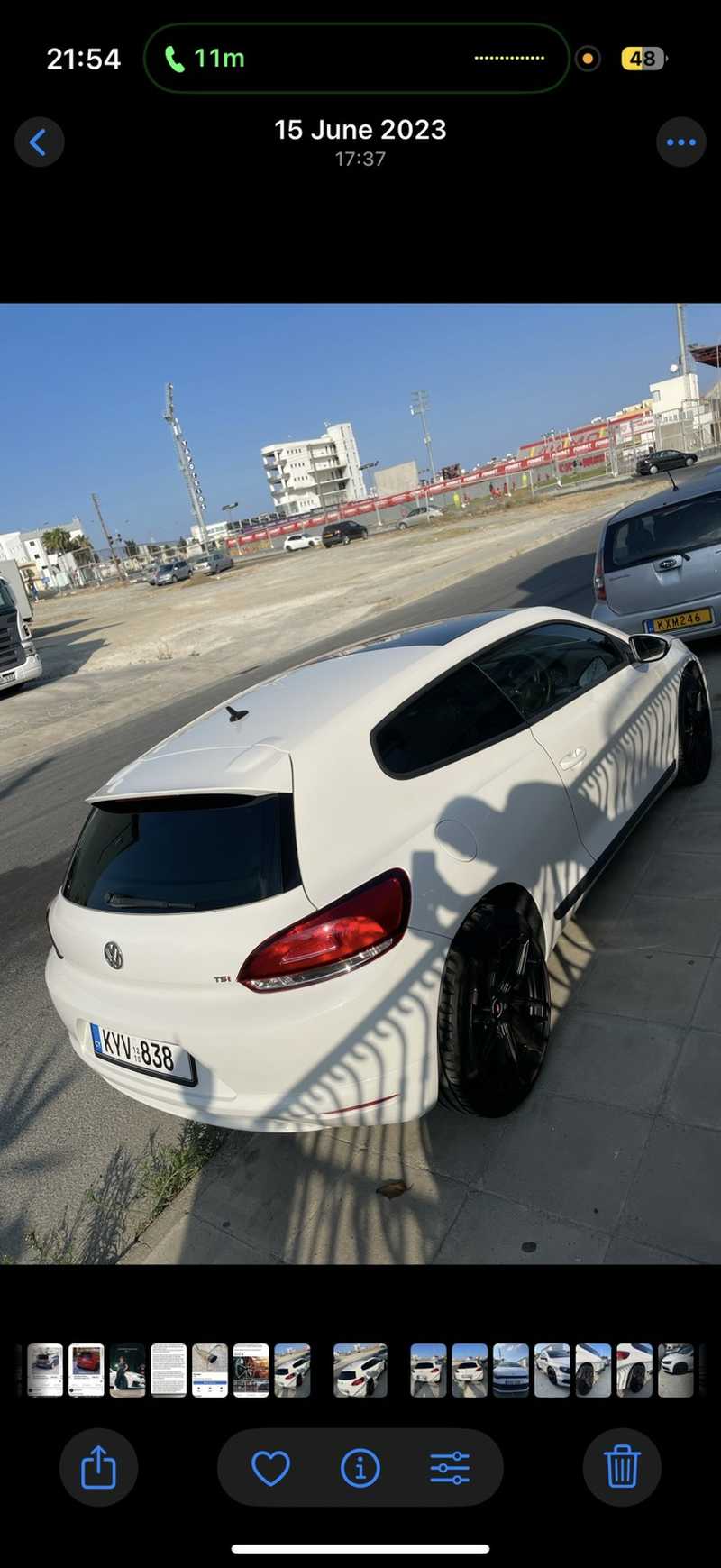2010 Volkswagen Scirocco 1,4L 2010 Cyprus