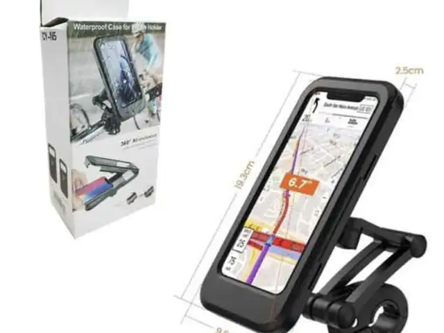 Motorcycle Handlebar Phone Mount with Waterproof Case, Επαρχία Λευκωσίας — Δάλι