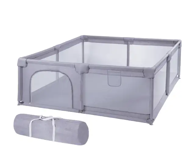 Kidwell fanko extra large playpen 180 x 200 cm, grey, Επαρχία Λάρνακας — Ορόκλινη