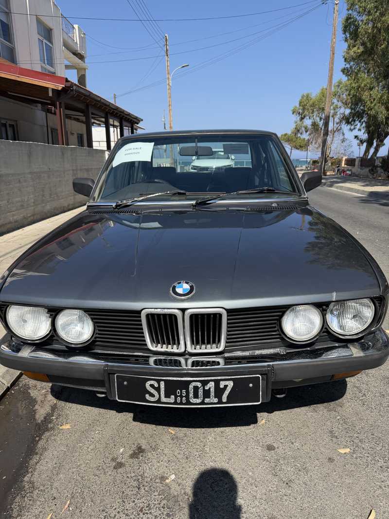 1986 BMW 5-Series 1,8L 1986 Cyprus