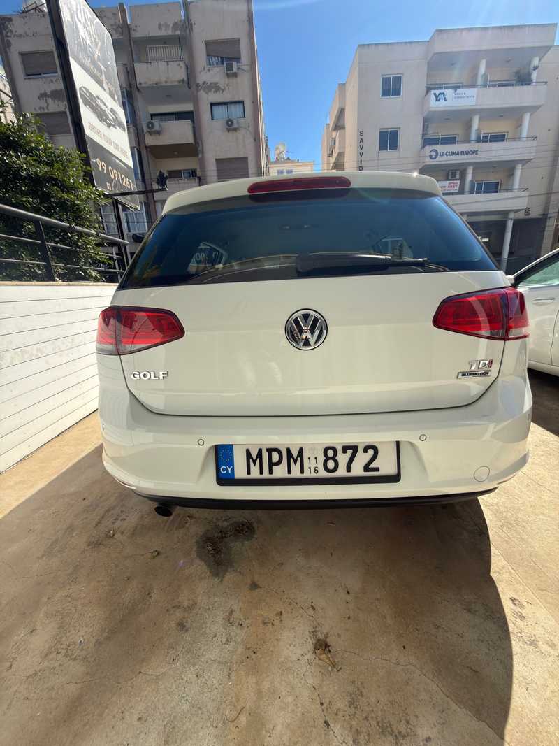 2016 Volkswagen Golf 1,6L 2016 Cyprus