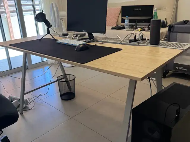 Ikea utespelare gaming desk height adjustable, Limassol — Pyrgos Lemesou