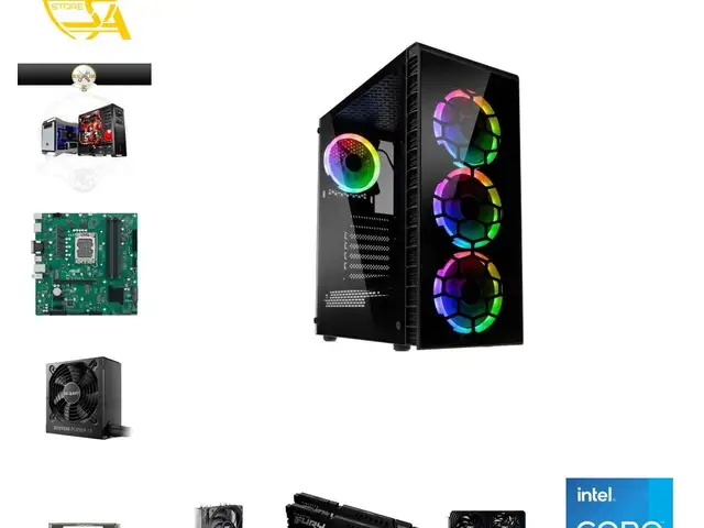 Custom gaming pc intel core i5 12400 rtx 5060 ti 16gb ddr5 1tb nvme, Επαρχία Λευκωσίας — Λακατάμεια - Αγία Παρασκευή