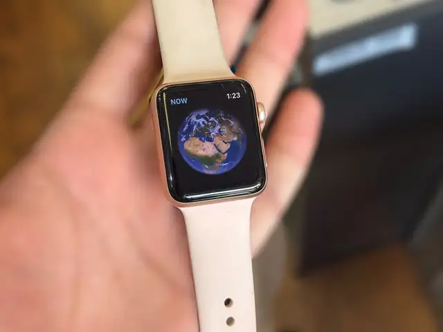 Apple watch series 3 with nike nylon strap, Limassol — Germasogeia Tourist Area