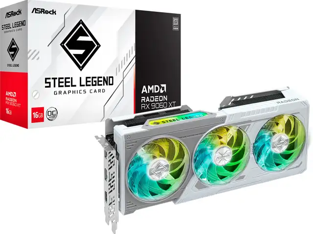 Asrock radeon rx 9060 xt steel legend oc 16gb, Limassol — Limassol Marina