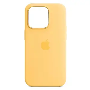Back case silicone iphone 16 pro max yellow, Limassol — Limassol - Agios Nicolaos