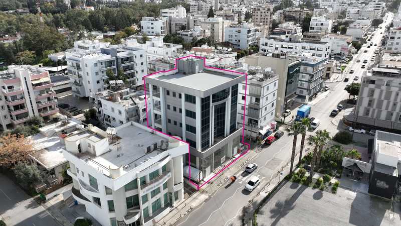 1516sqm incomplete commercial building in strovolos, nicosia