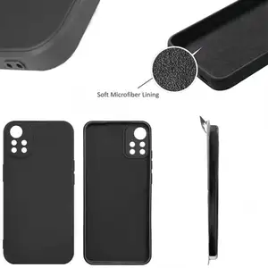 Back case silicone complete xiaomi poco m4 pro 5g black, Limassol — Limassol - Agios Ioannis