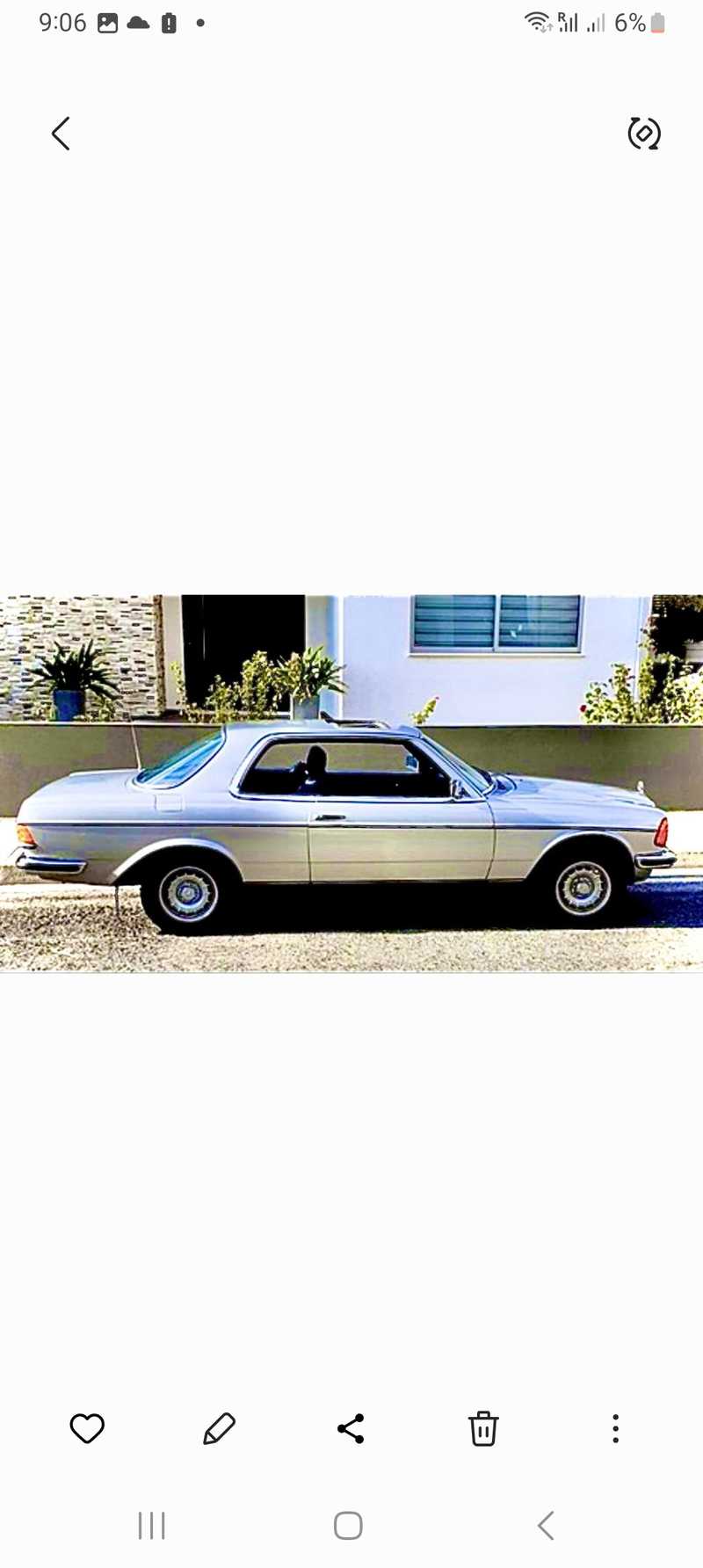 1983 Mercedes-Benz C-Class 2,3L 1983 Cyprus