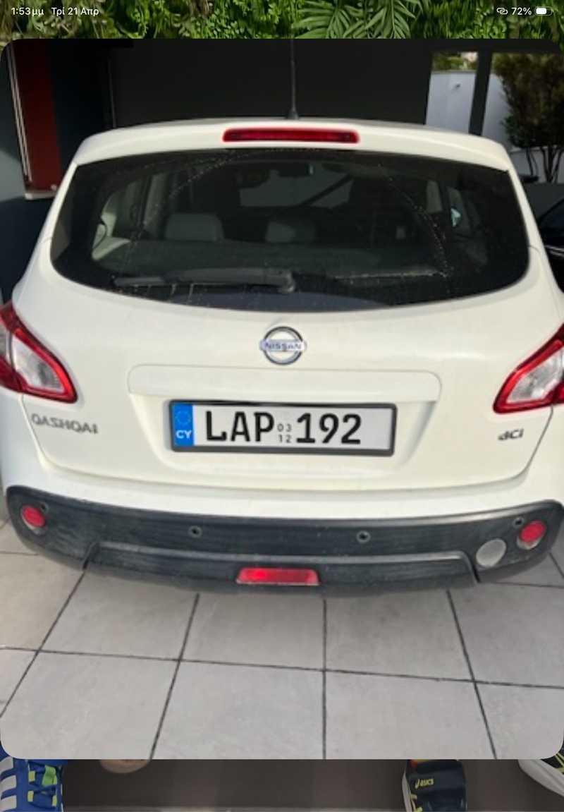 Nissan Qashqai 1,6L 2012