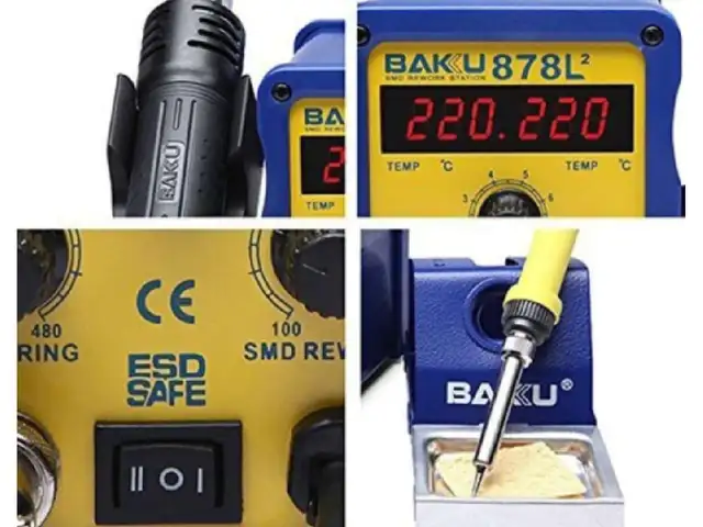 Hot air & soldering station baku 878l eu, Limassol — Limassol - Agios Nicolaos