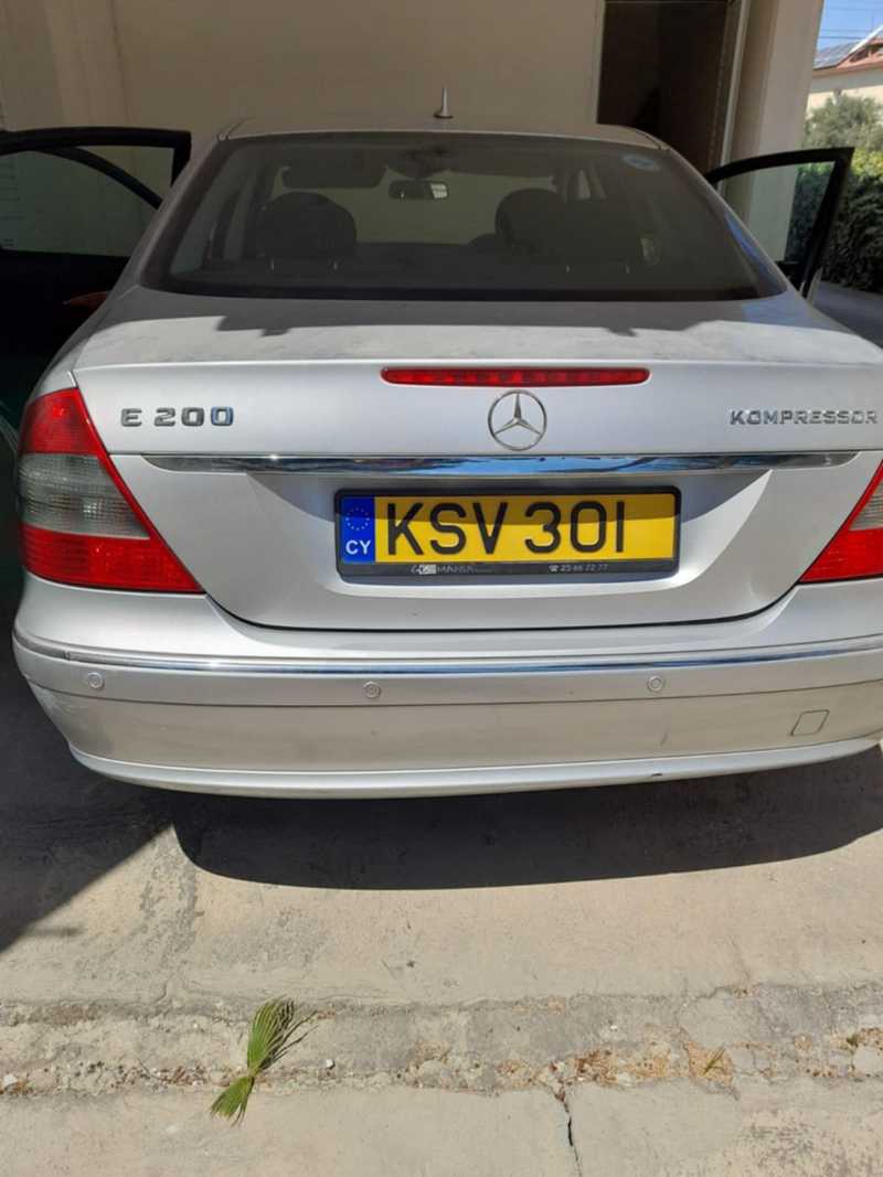 2006 Mercedes-Benz E-Class 1,8L 2006 Cyprus