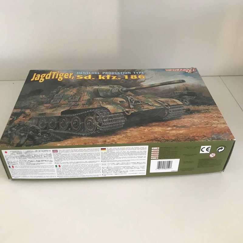 Dragon 1/35 scale model jagdtiger sd.kfz.186 henschel