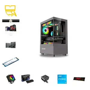 Custom 1080p gaming pc intel i3 14100f arc b570 10gb 16gb ddr4 1tb nvm, Επαρχία Λευκωσίας — Λακατάμεια - Αγία Παρασκευή