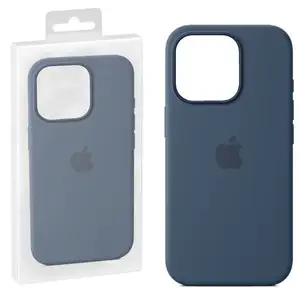 Back case silicone magsafe apple iphone 16 pro max denim original, Limassol — Agios Athanasios