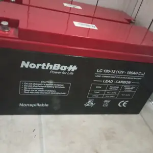 Northbatt 12v 195ah lead-carbon deep cycle solar battery, Limassol — Kato Polemidia