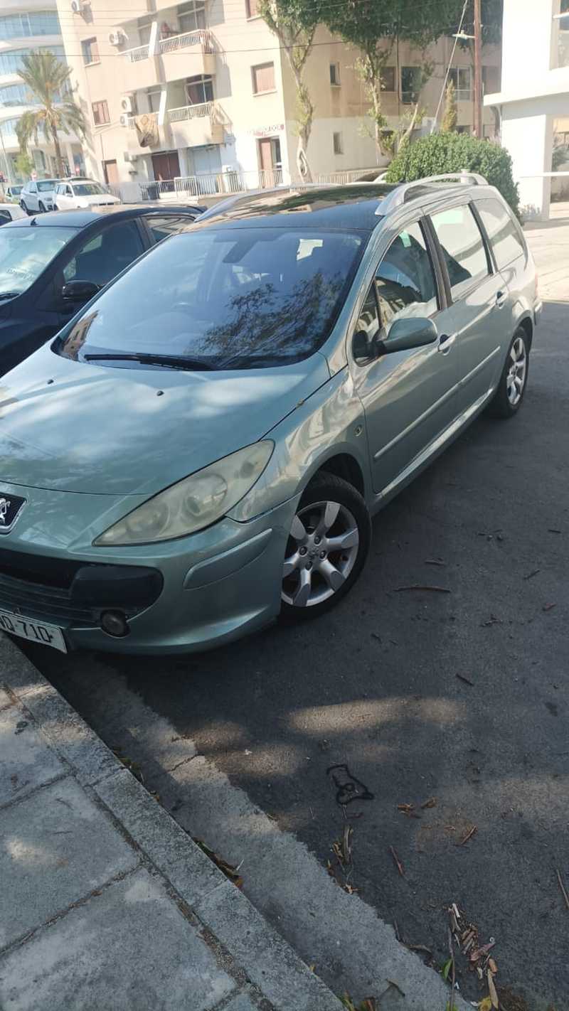 2006 Peugeot 307 1,6L 2006 Cyprus