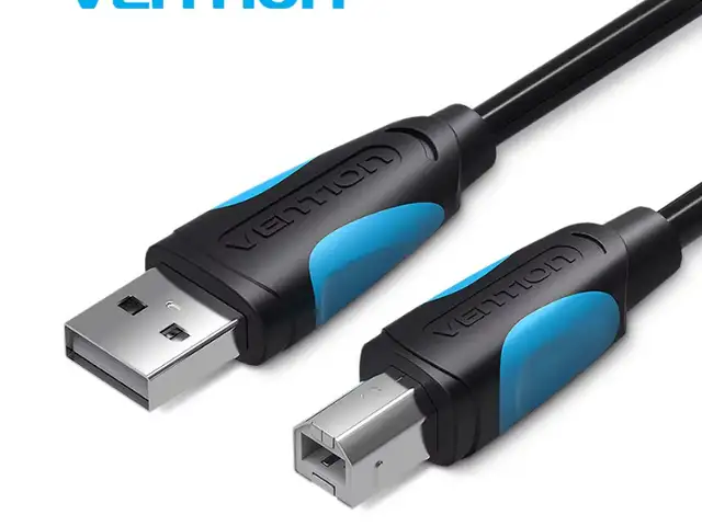 Vention usb 2.0 a male to b male printer cable 1m black, Επαρχία Λεμεσού — Λεμεσός - Άγιος Νικόλαος