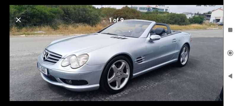Mercedes-Benz SL-Class 3,7L 2004