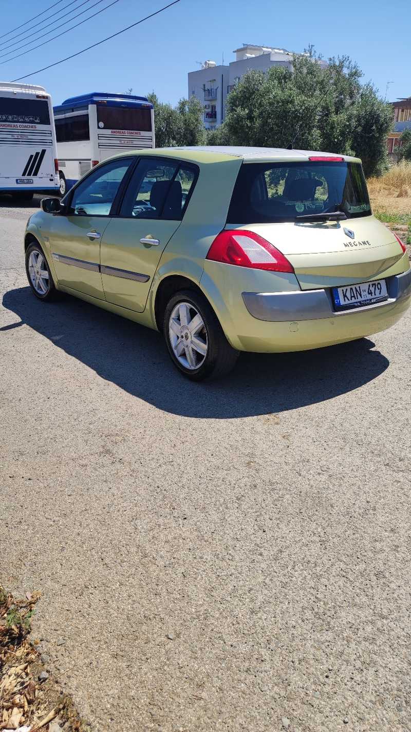 2003 Renault Megane 1,6L 2003 Cyprus