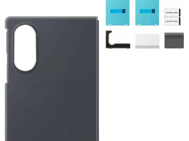 Back case magsafe silicone samsung z fold8 f971 black original, Επαρχία Λεμεσού — Άγιος Αθανάσιος