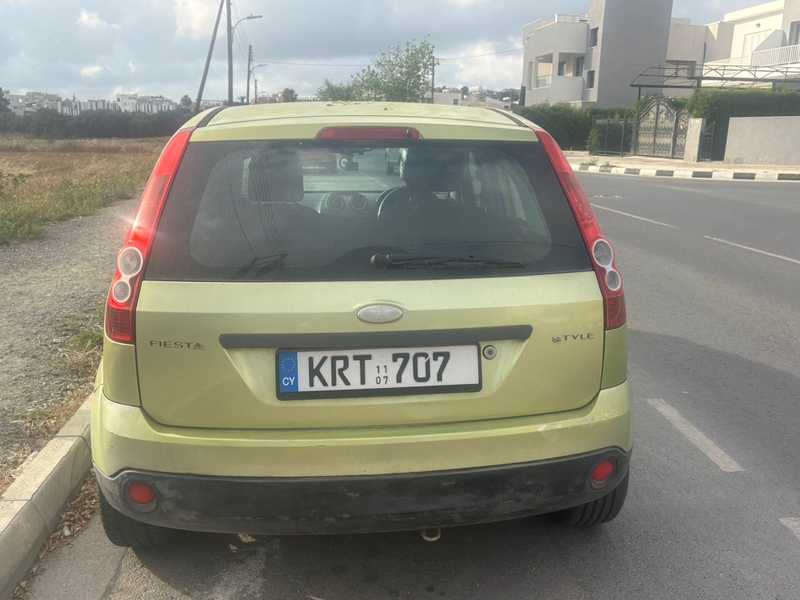 2007 Ford Fiesta 1,2L 2007 Cyprus