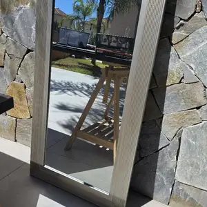 IKEA SONGE Full-Length Mirror Silver Frame, Limassol — Agios Tychon Tourist Area