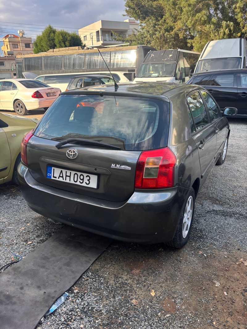 2004 Toyota Corolla 1,3L 2004 Cyprus