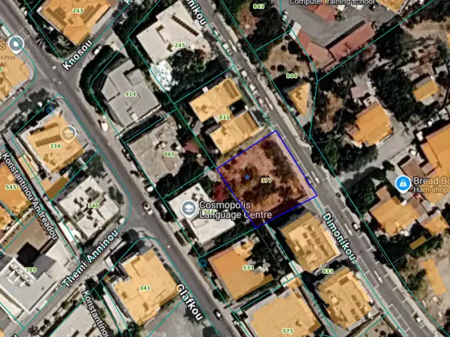 Residential Plot 646 m², Επαρχία Λευκωσίας — Άγιοι Ομολογητές