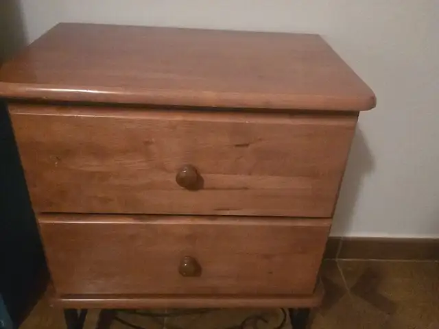 Wooden Nightstand, Paphos — Paphos - Anavargos