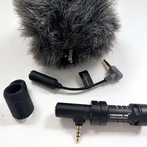 Rode videomic me smartphone microphone with windshield and adapter, Larnaca — Meneou