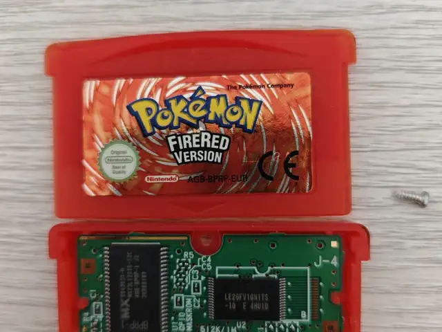 Pokemon firered version game πόκεμον pokémon game boy advance sp color gba ds, Limassol — Agios Ioannis Lemesou