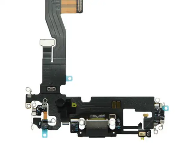 Flex connector charging port ic apple iphone 12 12 pro original, Limassol — Agios Athanasios