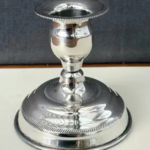 Beautiful sterling silver 925 candlestick, Limassol — Kato Polemidia