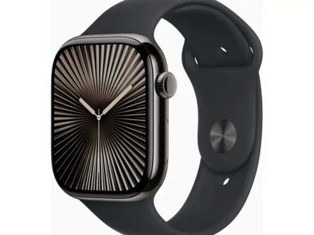 Apple watch series 10 2024 gps +cellular 42mm slate titan με schwarzem sport βan, Limassol — Limassol Marina