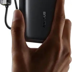 Baseus powerbank 45w 20000mah + display enerfill fc11 black, Limassol — Agios Athanasios