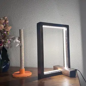 Stylish table top solid wood led light, Επαρχία Λεμεσού — Λεμεσός - Άγιος Νικόλαος