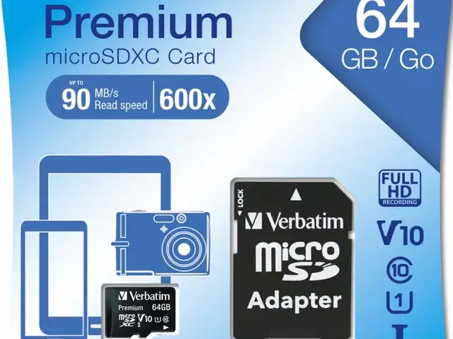 Verbatim micro sd card+adapter class10 u1 64gb, Limassol — Agios Athanasios